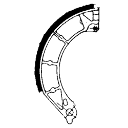 Ferodo Brake Shoes FSB888 Brake Shoes Ferodo