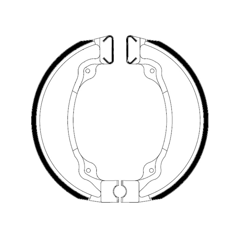 Ganasce Freno Ferodo Eco FSB958A Bremsbacken Ferodo