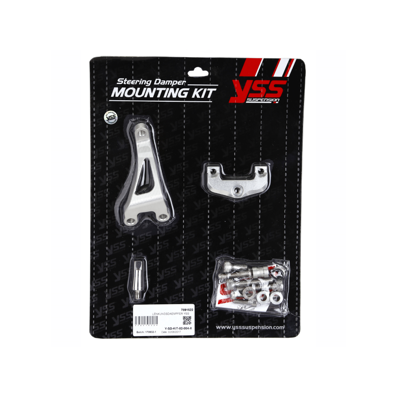 YSS Kit de montage amortisseur de direction Y-SD-KIT-02-004-X Supports d'amortisseurs de direction YSS