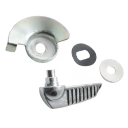 Levier de fermeture couvercle moteur RMS Classic Piaggio Vespa 50-90-125- Primavera- ET3 Tôle Rms Classic