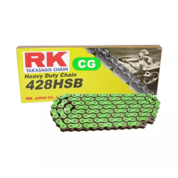 Cadena RK 428HSB-140 CL VERDE Cadenas de transmisión RK