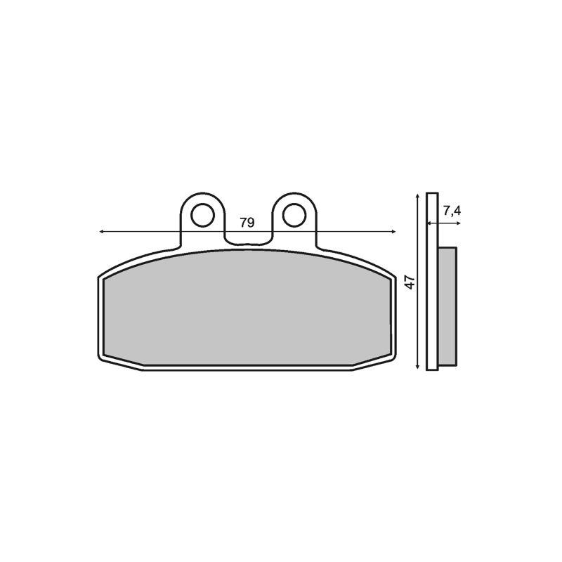 Pastiglie Freno Organiche Aprilia Scarabeo 125 Pastiglie Freno RMS