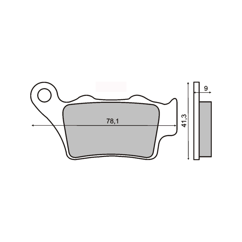 Pastiglie Freno Sinter-Tech Aprilia Pegaso 650cc Ie Pastiglie Freno RMS
