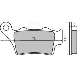 Pastiglie Freno Sinter-Tech Aprilia Pegaso 650cc Ie