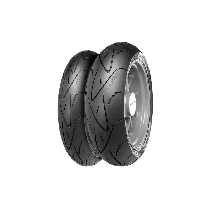 Pneu Continental 19050-17 MC 73W TL ContiSportAttack Pneus Continental