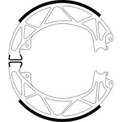 Ganasce Freno Ferodo FSB951 Bremsbacken Ferodo