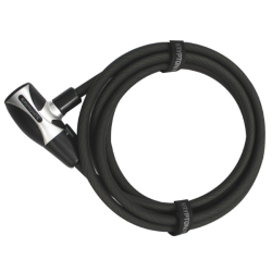 Lucchetto Cavo Spirale Kryptoflex 1518 - Nero