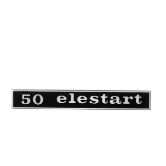 Targhetta posteriore RMS Classic Piaggio Vespa 50cc Elestart 152512...