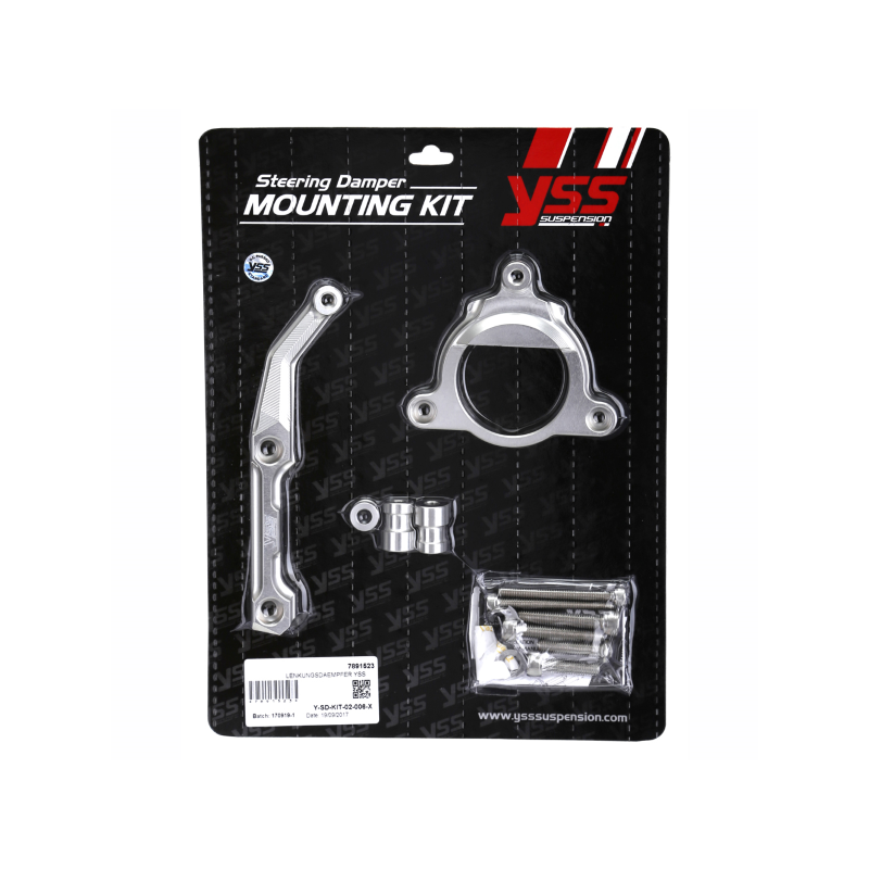 YSS Kit de montage amortisseur de direction Y-SD-KIT-02-006-X Supports d'amortisseurs de direction YSS