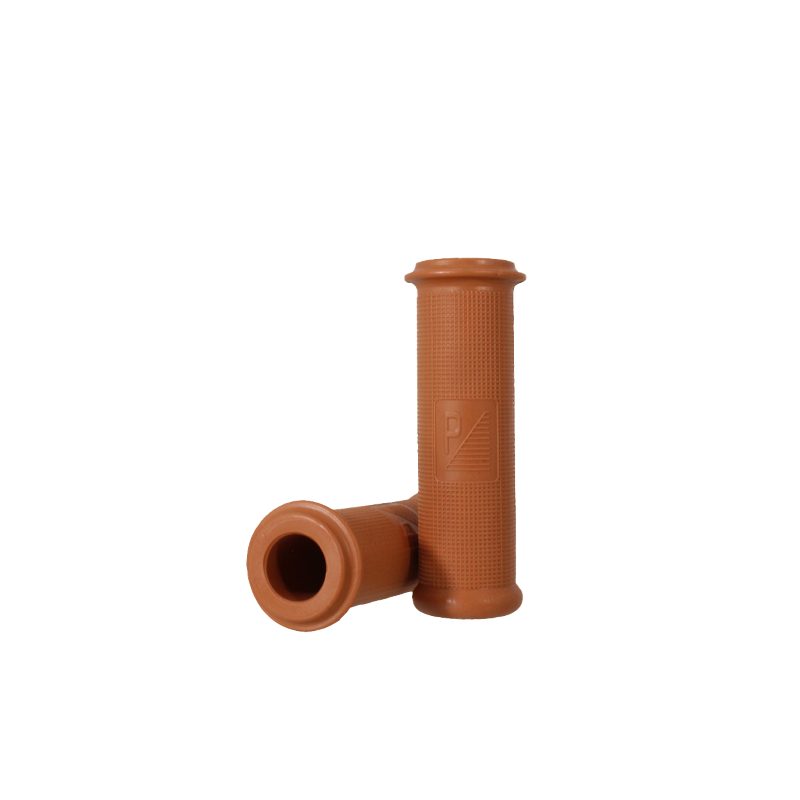 Paire de Poignees Marron Ø 21 RMS Classic pour Piaggio Vespa 125 VNB 3-6150 VB1-VBB-GL-GS 160-180 06034 Boutons Rms Classic