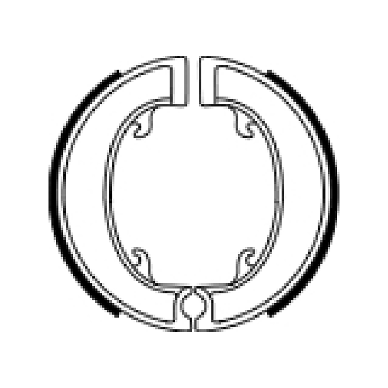 Ganasce Freno Ferodo FSB918 Bremsbacken Ferodo