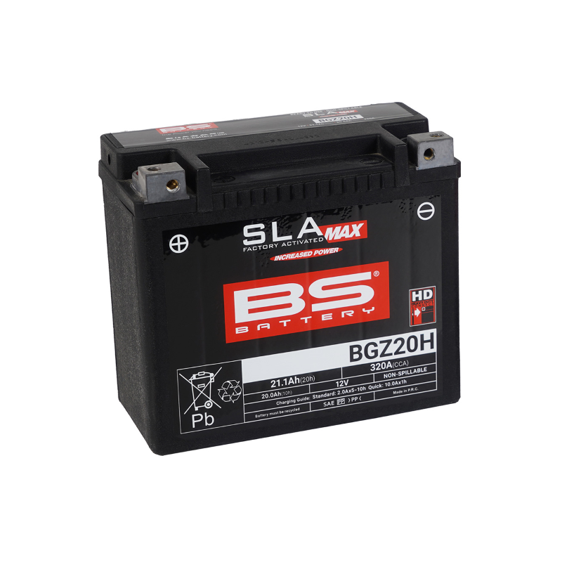 Bs Battery Sla-Max BGZ20H Lead-Acid Batteries BS-Battery