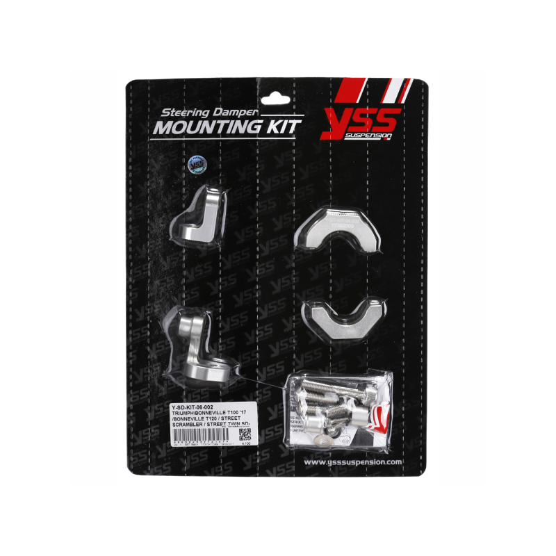 YSS Kit de montage amortisseur de direction Y-SD-KIT-06-002-X Supports d'amortisseurs de direction YSS