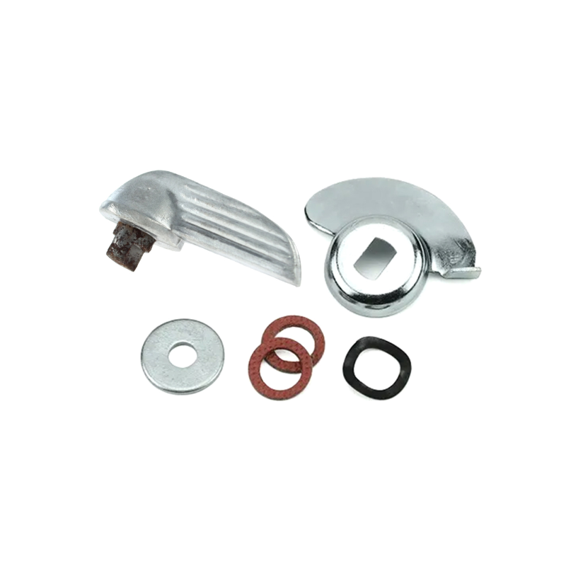 Levier de fermeture couvercle latéral RMS Classic Piaggio Vespa Vespa 50 N V5A1T - S V5SA1T - 90 V9A1T 070425 Tôle Rms Classic