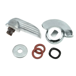 Levier de fermeture couvercle latéral RMS Classic Piaggio Vespa Vespa 50 N V5A1T - S V5SA1T - 90 V9A1T 070425 Tôle Rms Classic