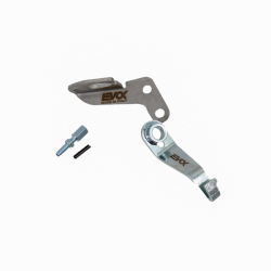 Kit Evok plaque de support du câblelevier dembrayage long Vespa 50-90-125- Prim.-ET3-Pk -PK XL- FL-HP Carter moteur et accessoires Evok