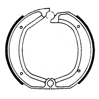 Ferodo Brake Shoes FSB700 Brake Shoes Ferodo