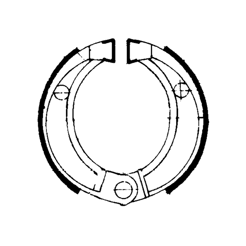 Mâchoires de frein FERODO FSB756 mâchoires de frein Ferodo