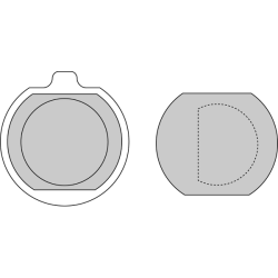 Ferodo Plaquettes de Frein Platine Route FDB132P Plaquettes de frein Ferodo