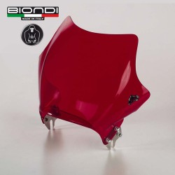 Cupolino Moto Mod.Dark Rosso per DUCATI Monster 600/00 93-06 e altri modelli Altri accessori BIONDI