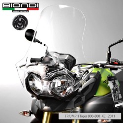Pare-brise Triumph Tiger 800 XC11 Fumé pour TRIUMPH Tiger 800 /XC 11- Autres accessoires BIONDI