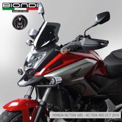 Pare-brise Honda NC750X Abs 16-Fumé Sombre Haut pour HONDA NC 750 X ABS 16- Autres accessoires BIONDI