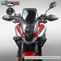 Pare-brise Honda NC750X Abs 16-Fumé Sombre Haut pour HONDA NC 750 X ABS 16- Autres accessoires BIONDI