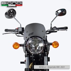 Verkleidung Benelli Imperiale 400CAFFE Schwarz für BENELLI Imperiale 400 21- und andere Modelle Sonstiges Zubehör BIONDI