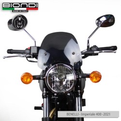 Carénage Benelli Imperiale 400SPORT Gris Fumé Foncé pour BENELLI Imperiale 400 21- et d'autres modèles Autres accessoires BIONDI