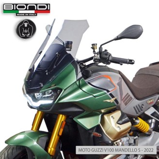 Cúpula Moto Guzzi V100 22-Humo Claro - Maxi Touring para MOTO GUZZI V100 Mandello 22- Otros accesorios BIONDI
