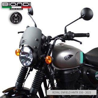 Coupole Royal Enfield HNTR350 23- Noir Satiné pour ROYAL ENFIELD HNTR 350 23- Autres accessoires BIONDI