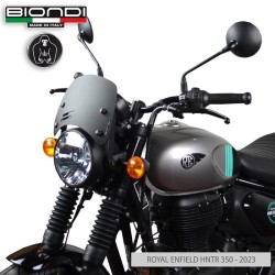 Coupole Royal Enfield HNTR350 23- Noir Satiné pour ROYAL ENFIELD HNTR 350 23- Autres accessoires BIONDI