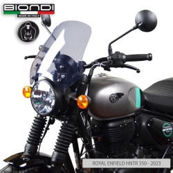 Windschutzscheibe Royal Enfield HNTR350 23- Touring Rauchklar für ROYAL ENFIELD HNTR 350 23- Sonstiges Zubehör BIONDI