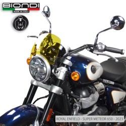Cúpula Royal Enfield METEOR350 21- Café Amarillo para ROYAL ENFIELD Meteor 350 21- y otros modelos Otros accesorios BIONDI