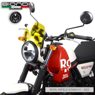Cúpula Royal Enfield SCRAM411 22- Amarillo Café para ROYAL ENFIELD Scram 411 22- Otros accesorios BIONDI