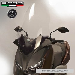 Pare-brise Club Yamaha X-MAX300 17, fixations incluses pour YAMAHA X-MAX 300 17- Pare-brise et carénages BIONDI