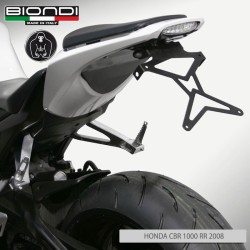 Soporte de matrícula con luz de freno para Honda CBR1000RR 08-09 (HONDA CBR 00 RR 08-19) Parabrisas y carenados BIONDI