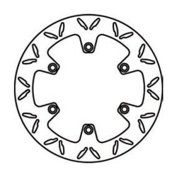 Disque de frein Honda CBF600 03-07 / Vfr 750F 88-93 Avant pour CAGIVA Elefant 750 93-95 et d'autres modèles Disques de frein GRIMECA