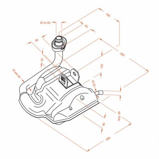 MARMITTA SITOPLUS PIAGGIO VESPA T5 125 Piaggio Vespa T5 125 SITO