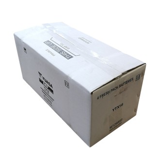 Boîte 4PZ Batterie YUASAYTX16 Préchargée Scellée pour KAWASAKI ZR 00 82-97 et d'autres modèles Batteries au plomb-acide YUASA
