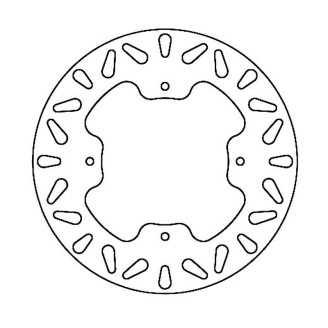 Brake Disc Honda Nx-Xr-Slrrear for HONDA : 650 FMX 58 650 NX Dominator 934 650 SLR 98 650 Vigor 992 250 XLR R Baja 90 250 XLR R Baja 91- Brake Discs Ferodo