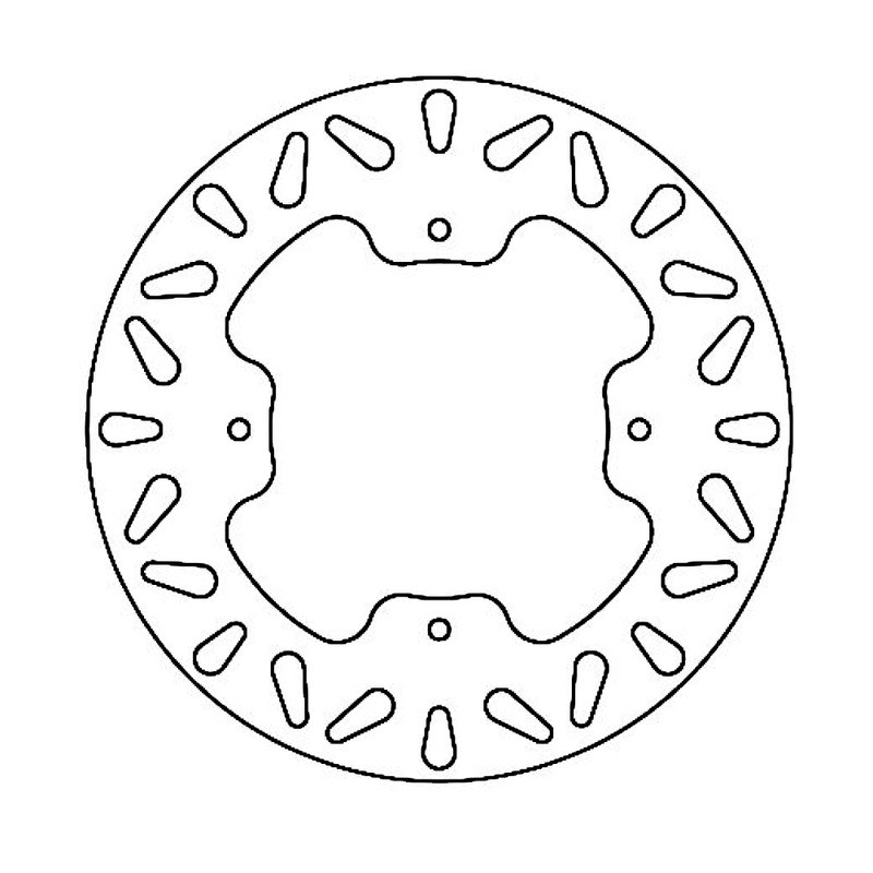 Disque de frein Honda Nx-Xr-Slrpost. pour HONDA : 650 FMX 58 650 NX Dominator 934 650 SLR 98 650 Vigor 992 250 XLR R Baja 90 250 XLR R Baja 91- Disques de frein Ferodo