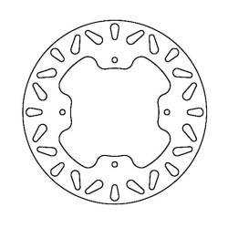 Bremsscheibe Honda Nx-Xr-Slrpost. für HONDA : 650 FMX 58 650 NX Dominator 934 650 SLR 98 650 Vigor 992 250 XLR R Baja 90 250 XLR R Baja 91- Bremsscheiben Ferodo