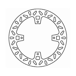 Disque de frein Honda CRF230 04-10ANT. pour HONDA XLR 250 R Baja 88-91 et d'autres modèles Disques de frein Ferodo