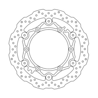 Brake Disc FMD0017RF for KTM EXC 125/250 98-14 and other model Brake Discs Ferodo