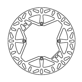 Disco de freno FMD0018R para HUSQVARNA CR 125/250 96-13 y otros modelos Discos de freno Ferodo