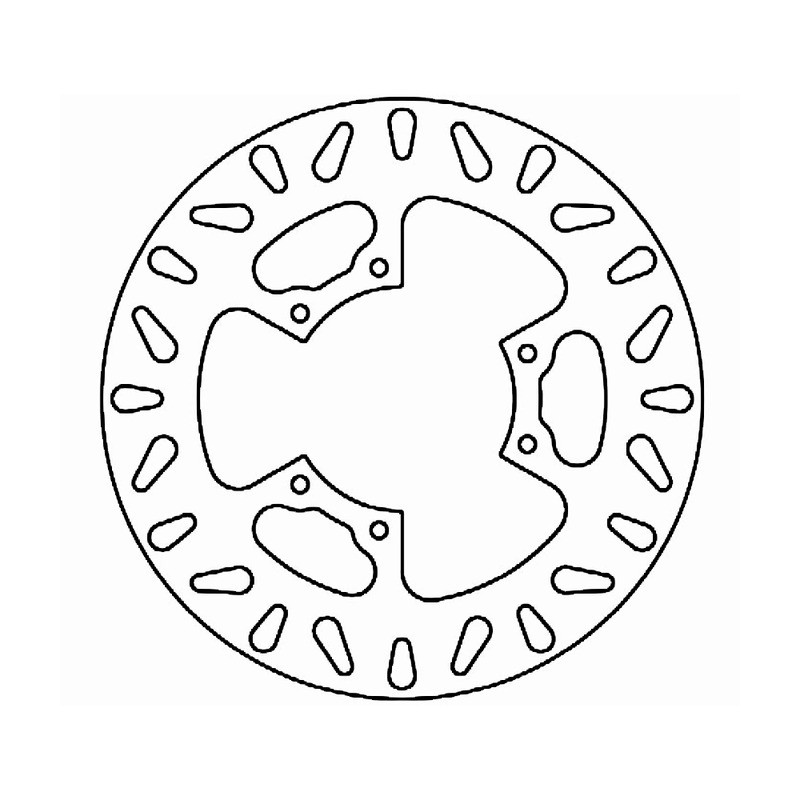 Disco de freno Yamaha DT125 88-03ANT. para YAMAHA DR 125R 91-03 y otros modelos Discos de freno Ferodo