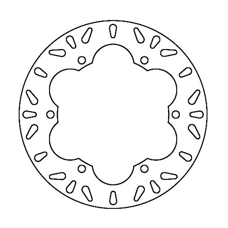 Brake Disc FMD0076R for KAWASAKI : 750 GPX 89 Brake Discs Ferodo