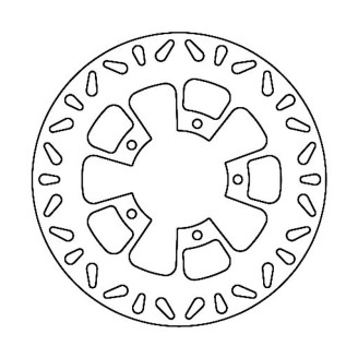 Brake Disc FMD0077R for MOTO GUZZI : 00 Quota 97 Brake Discs Ferodo