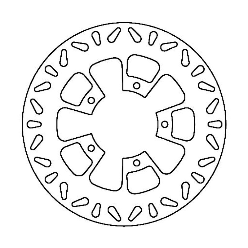 Disco Freno FMD0077R per MOTO GUZZI : 00 Quota 97 Bremsscheiben Ferodo